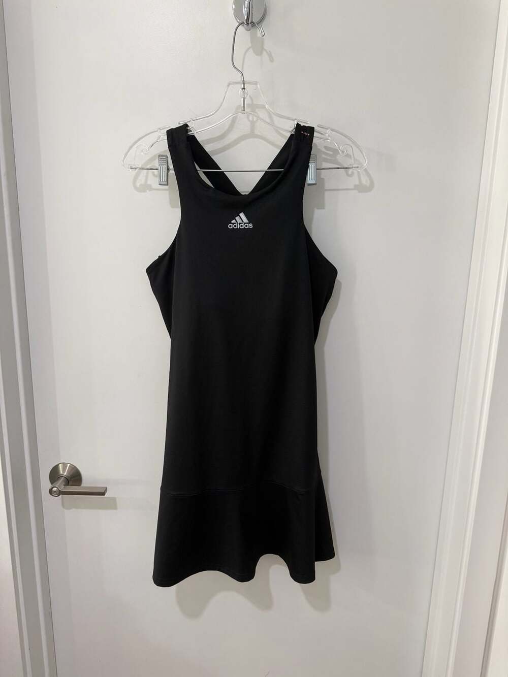 Adidas Women's Gameset Y-Dress Black Tennis Performance Dress